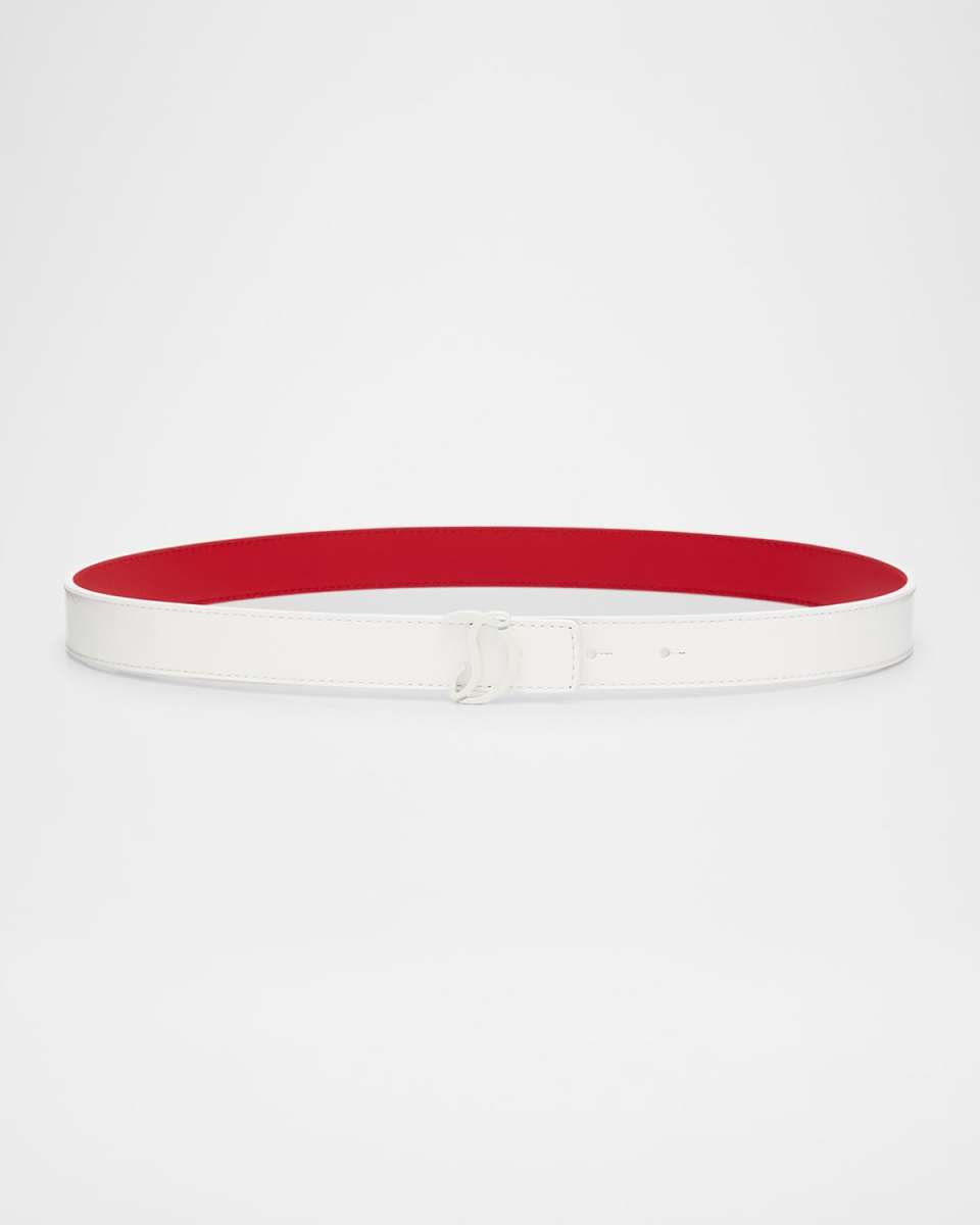 Loubi54 Reversible Belt in Naplak Leather